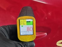 DRZWI PRZÓD PRAWE PASAŻERA Citroen Berlingo II 5d czerwony KJFB