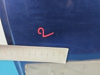 Drzwi tył lewe Ford Fiesta Mk6 HB 5d granatowy