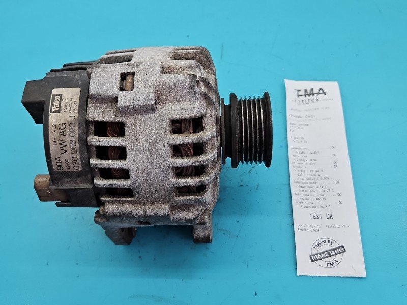 TEST Alternator Vw Golf IV 030903023J 2.0 8V