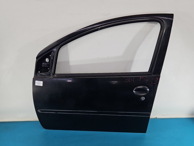 DRZWI PRZÓD LEWE KIEROWCY Citroen C1 I 5d czarny EXZ