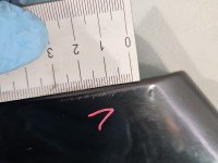 Błotnik przód prawy Peugeot 207 czarny EXL