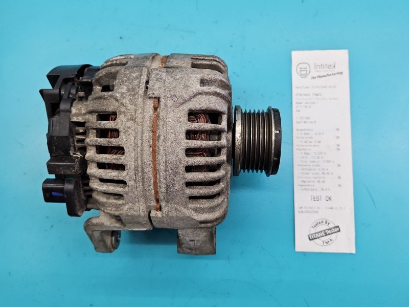 TEST Alternator Opel Meriva B 10-17 13284408, 0124425084 1.4 T