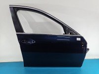 DRZWI PRZÓD PRAWE PASAŻERA Bmw f10 f11 4d A89 Imperialblau Brillanteffekt Metallic