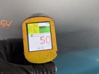 Drzwi tył lewe Toyota Yaris II HB 5d srebrny 1F8