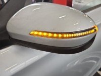 Lusterko lewe pin HYUNDAI i20 II 14-20 HB srebrny RYS 5d europa