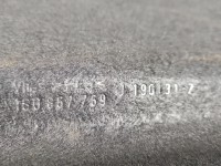 Półka tylna tył bagażnika Skoda Citigo 11-19