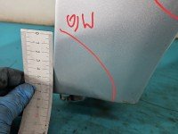 Błotnik przód prawy Audi A6 C5 srebrny LY7W