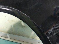 Błotnik przód lewy Vw Touareg I 7L czarny L041