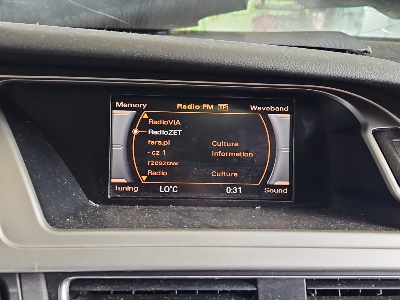 Wyświetlacz monitor AUDI A4 B8 8T0919603F