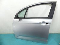 Drzwi przód lewe Citroen C3 II 09-16 5d srebrny EZR