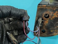 Lusterko lewe pin Land rover Discovery I HB 3d kolor zielony europa