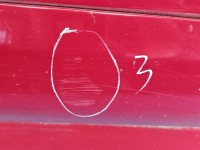 DRZWI PRZÓD PRAWE PASAŻERA Citroen Berlingo II 5d czerwony KJFB