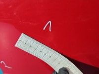 Klapa tył Mazda Premacy HB 5d czerwony