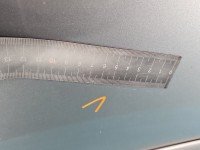 Drzwi tył lewe Toyota Corolla E12 HB 5d srebrny 199