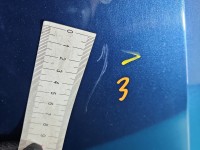 Maska przednia Audi A4 B7 niebieski