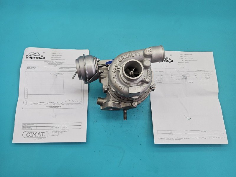 Turbosprężarka Regenerowana Kia Ceed I 06- 757886-7, 28231-27480, 2823127480 2.0 crdi 140KM