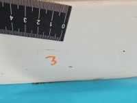 Drzwi tył lewe Renault Megane I kombi 5d biały