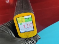 Drzwi tył lewe Toyota Corolla E11 HB 5d bordowy 3N8