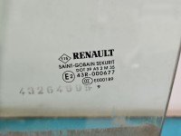 Szyba drzwi przód lewa Renault Laguna III