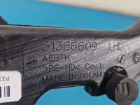 Rura przewód Producent części: Volvo, Europejska, Kanał powietrza tablicy przyrządów Volvo S90 II 16- 31366609 2.0 T