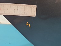 Drzwi tył prawe Bmw e60 e61 kombi 5d TITANGRAU II METALLIC (A36)