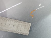 Błotnik przód lewy Citroen C5 II X7 srebrny EZRC