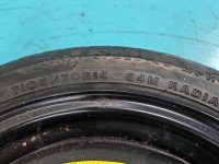 Koło zapasowe 14" dojazdowe dojazdówka Vw Polo III 6N Rozstaw śrub: 4x100, Firestone, 105/70/R14 84M