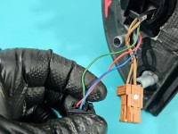 Lusterko prawe Citroen Berlingo II EWP Europa /3+4pin / Rysy na obudowie europa