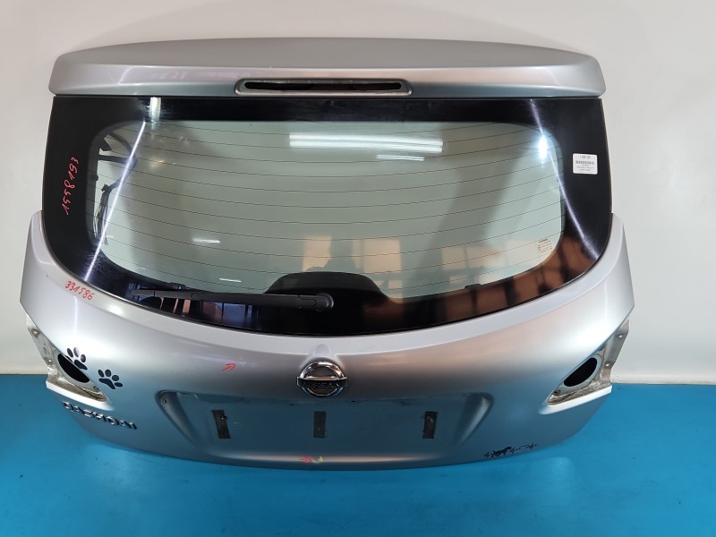 Klapa tył Nissan Qashqai I J10 06-13 HB 5d KY0 G