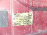 Maska przednia Fiat Doblo I bordowy 124