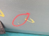 DRZWI PRZÓD PRAWE PASAŻERA Mercedes W203 5d srebrny 744