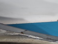 Błotnik przód lewy Vw Passat B6 szary, LA7T