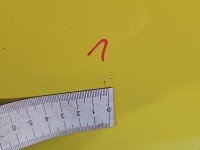 Drzwi tył prawe Renault Clio IV 12-20 HB 5d żółty OVENW