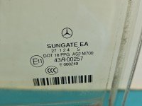 Szyba drzwi tył lewa Mercedes W221