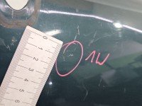 Błotnik przód prawy Opel Monterey zielony
