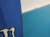 Drzwi tył prawe Renault Trafic II HB 5d niebieski DV489