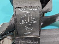 Pas bezpieczeństwa przód prawy pasażera Peugeot Partner II 96815085XX, 96815080XT