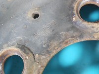 Felga stalowa 15" Mercedes Sprinter I 903 Szerokość felgi: 6.0", Rozstaw śrub: 5x130, Odsadzenie (ET): 75, Mercedes,...