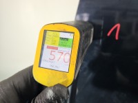 DRZWI PRZÓD LEWE KIEROWCY Vw Passat B5 5d LC5F niebieskoszary