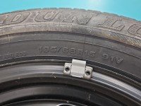 Koło zapasowe 15" dojazdowe dojazdówka Seat Leon I Toledo II Rozstaw śrub: 5x100, Dunlop, DUNLOP 195/65/R15 5X100