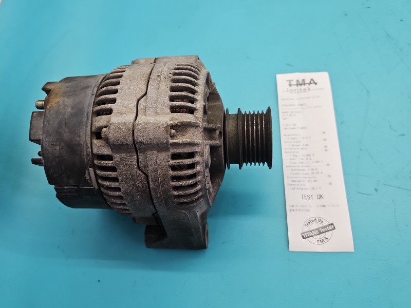 TEST Alternator Mercedes W202 0123335002 1.8 wiel