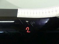 Błotnik przód prawy Volvo XC90 I 02- czarny 452-26