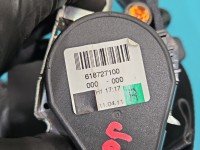 Pas bezpieczeństwa przód prawy pasażera Fiat Grande Punto 618727100