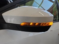 Lusterko lewe Skoda Octavia III malowana, elektryczny, Kod lakieru: LF9E, 9pin .składane elektrycznie odpryski lakieru BIAŁY...