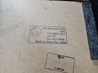 Wykładzina bagażnika podłoga Skoda Octavia III 5E9863463K