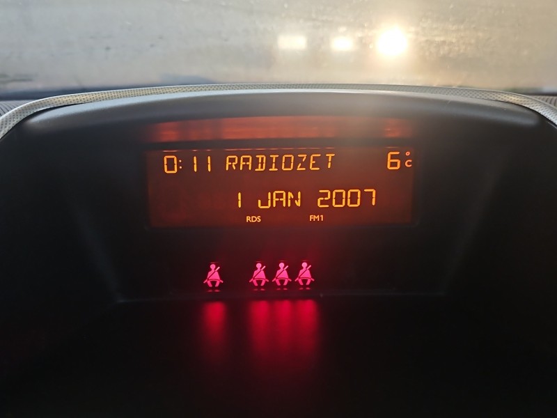 Wyświetlacz Peugeot 207 5555502902 monitor
