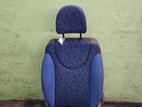 Fotel lewy przód kierowcy Fiat Scudo II 06- EU 5d Producent części: FIAT, Europejska, Uszkodzona tapicerka