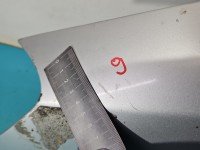 Błotnik przód lewy Kia Ceed I 06- srebrny