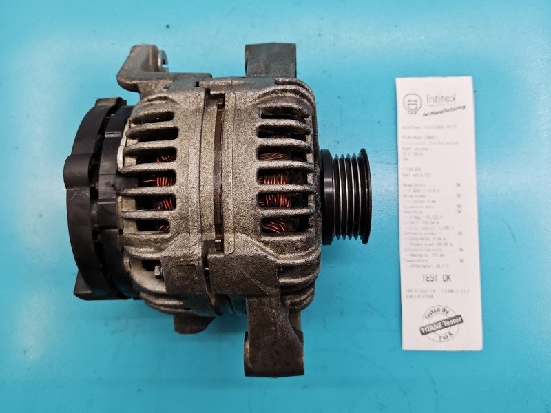 TEST Alternator Opel Astra III H 0124425027, 13156050 1.8 16V