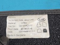 Dywaniki komplet Kia Niro I 16-22